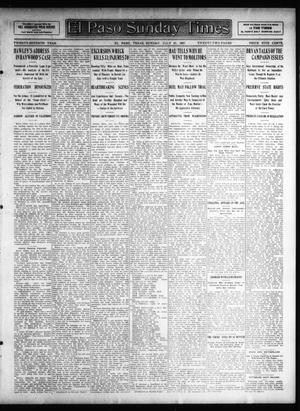 El Paso Sunday Times (El Paso, Tex.), Vol. 27, Ed. 1 Sunday, July 21, 1907