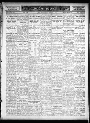 El Paso Sunday Times (El Paso, Tex.), Vol. 26, Ed. 1 Sunday, December 2, 1906