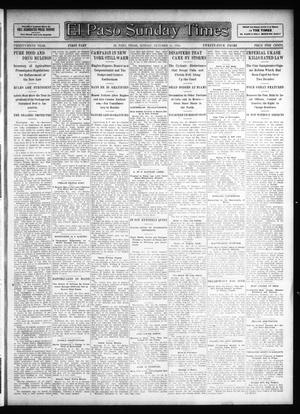 El Paso Sunday Times (El Paso, Tex.), Vol. 26, Ed. 1 Sunday, October 21, 1906