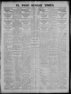 El Paso Sunday Times. (El Paso, Tex.), Vol. 23, Ed. 1 Sunday, October 4, 1903