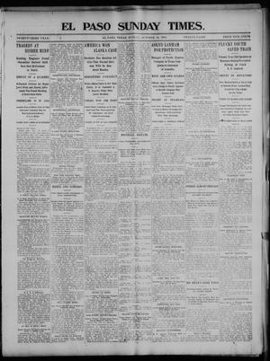 El Paso Sunday Times. (El Paso, Tex.), Vol. 23, Ed. 1 Sunday, October 18, 1903