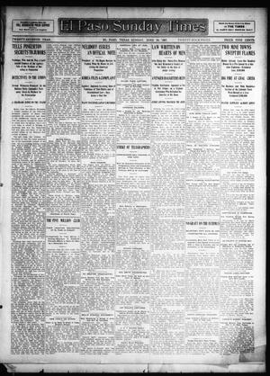 El Paso Sunday Times (El Paso, Tex.), Vol. 27, Ed. 1 Sunday, June 30, 1907