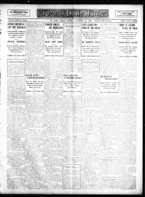 El Paso Sunday Times (El Paso, Tex.), Vol. 28, Ed. 1 Sunday, October 18, 1908