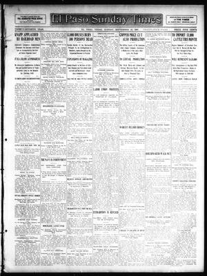 El Paso Sunday Times (El Paso, Tex.), Vol. 27, Ed. 0 Sunday, September 15, 1907