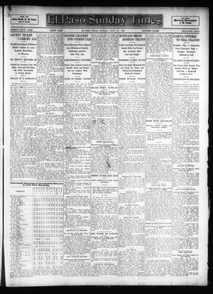 El Paso Sunday Times (El Paso, Tex.), Vol. 26, Ed. 1 Sunday, July 29, 1906