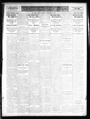 Primary view of object titled 'El Paso Sunday Times (El Paso, Tex.), Vol. 27, Ed. 1 Sunday, December 22, 1907'.