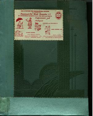 Primary view of object titled '[Art Forum Pressbook, 1953-1954]'.