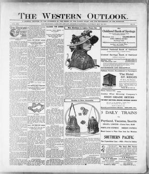 Primary view of object titled 'The Western Outlook. (San Francisco, Oakland and Los Angeles, Calif.), Vol. 21, No. 35, Ed. 1 Saturday, May 22, 1915'.