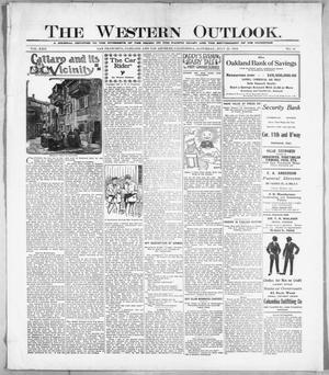 The Western Outlook. (San Francisco, Oakland and Los Angeles, Calif.), Vol. 22, No. 44, Ed. 1 Saturday, July 22, 1916
