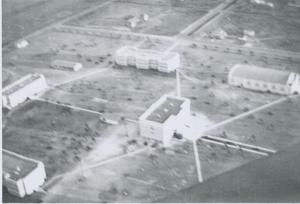 Primary view of object titled '[Aerial Photograph of Abilene Christian University]'.