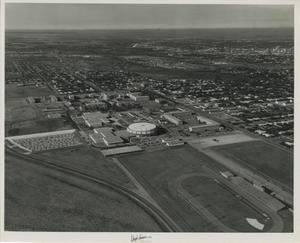[Aerial Photograph of Abilene Christian College Campus]