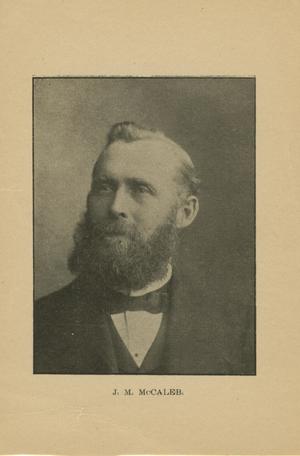 [Portrait of J.M. McCaleb]