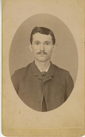 [Portrait of Young Man with Mustache]