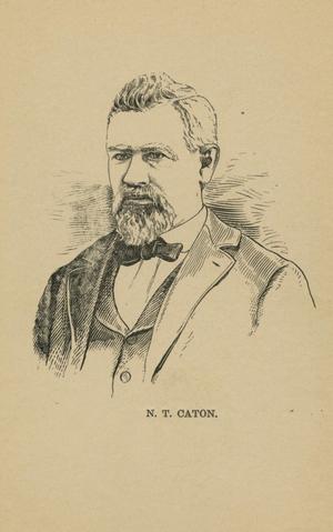 [Line Drawing of N. T. Caton]