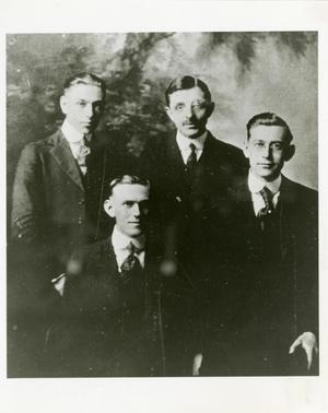 [Photograph of 1920 College Quartet]