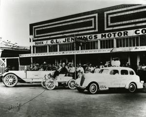[Photograph of G.L. Jennnings Motor Company]