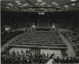 Photograph: [Photograph of Commencement in Moody Coliseum]