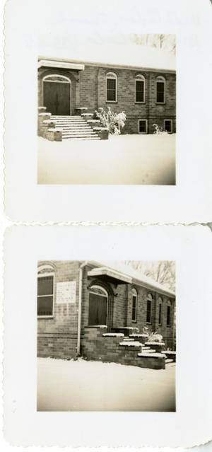 [Two Photographs of Denver Church]