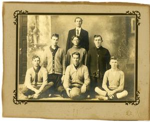 [Photograph of 1912 Basketball Team]