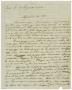 Primary view of [Letter from Mexia to Zavala, January 24, 1833]