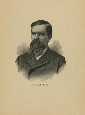 [Line Drawing of J.C. Myers]
