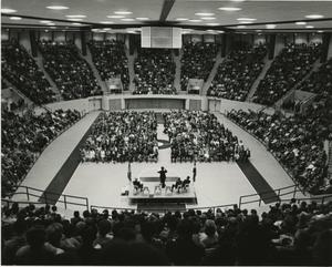 [Photograph of Moody Coliseum Interior]