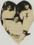 Thumbnail image of item number 1 in: '[Heart-shaped Photograph of Three Women]'.