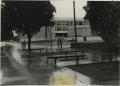 Photograph: [Photograph of Science Building in the Rain]