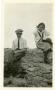 Thumbnail image of item number 1 in: '[Photograph of Ernest Witt and Young Woman on Wall]'.