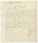 Primary view of [Letter from Mexia to Zavala, January 4, 1833]