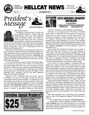 Hellcat News (Garnet Valley, Pa.), Vol. 67, No. 3, Ed. 1, November 2013