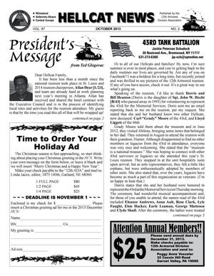 Hellcat News (Garnet Valley, Pa.), Vol. 67, No. 2, Ed. 1, October 2013