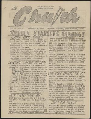 The Crutch (Camp Barkeley, Tex.), Vol. 6, No. 3, Ed. 1 Thursday, November 16, 1944