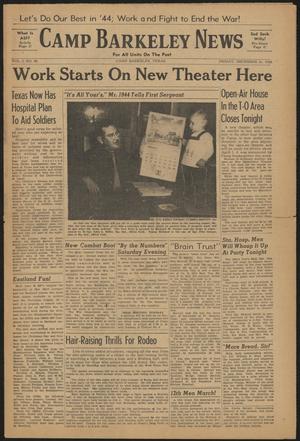 Camp Barkeley News (Camp Barkeley, Tex.), Vol. 2, No. 46, Ed. 1 Friday, December 31, 1943