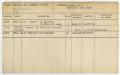 Thumbnail image of item number 1 in: '[Client Card: Mr. Thomas D'Arcy Brophy]'.