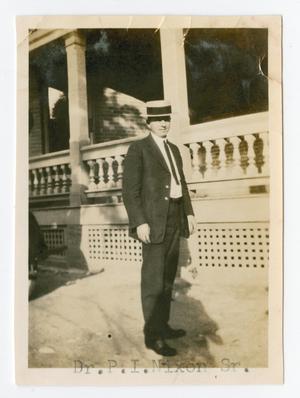 [Photograph of P. I. Nixon, MD]