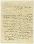 Letter: [Letter from Lorenzo de Zavala to Vicente Guerrero, September 1, 1827]