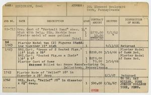 Primary view of object titled '[Client Card: Mr. Zoel Burickson]'.