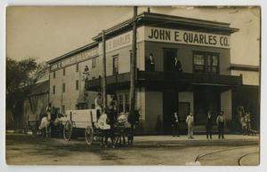 [Postcard of John E. Quarles Co. Lumber Building]