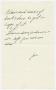 Thumbnail image of item number 3 in: '[Letter from Joe W. Zvolanek to Rosa Walston Latimer - March 11, 1992]'.