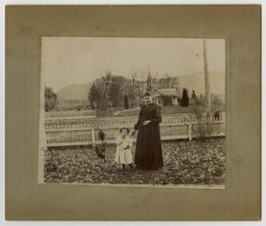 Primary view of object titled '[Photograph of Aunt Ellen Tomkins and Cousin Sarah]'.