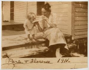 Primary view of object titled '[Photograph of Florence and Perle Curtis Florence]'.