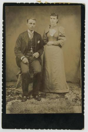 Primary view of object titled '[Portrait of Lewis and Effie Walker]'.