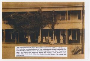 [Photograph of Somerville Harvey House and Employees]