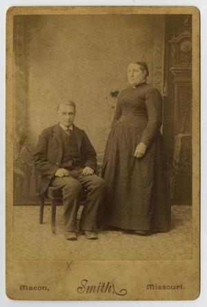 Primary view of object titled '[Portrait of Mr. and Mrs. Lawrence]'.