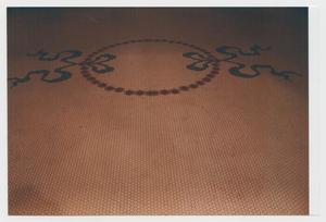 Primary view of object titled '[Photograph of El Paso, Texas Union Station Floor]'.
