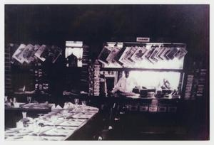 Primary view of object titled '[Photograph of Slaton Harvey House Interior]'.