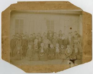 [Photograph of Oates School Students]