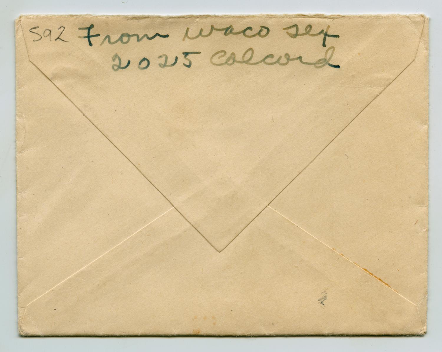 [Letter from Clara Evans Willis to John C. Lattimore, January 6, 1943]
                                                
                                                    [Sequence #]: 4 of 4
                                                