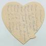 Thumbnail image of item number 2 in: '[Heart-Shaped Valentine]'.